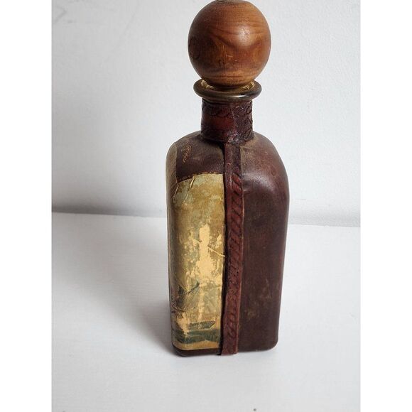 Fausto Corduri Tall Ships Leather Bottle - Picture 9 of 9